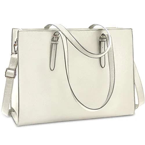 NUBILY Laptop Bag for Women Waterproof Lightweight 15.6 Inch | Professional Office Work Bag thumbnail 1