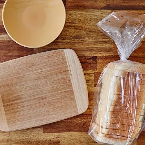 Morepack Plastic Bread Bags 38cm x 15cm x 15cm (15"x6"x6") | Gusseted for Large Loaves thumbnail 6