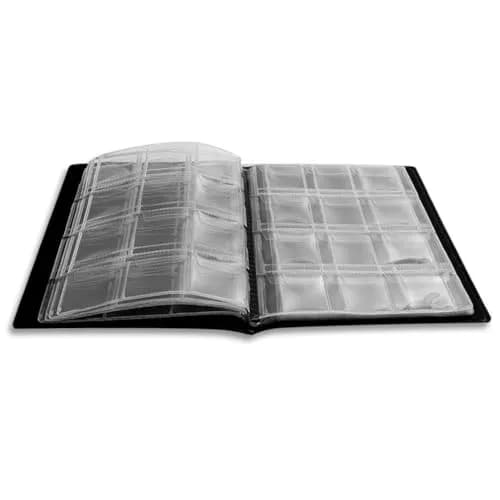 OSOPOLA Coin Storage Album Collection Holder Black | 120 Pockets, PVC & Artificial Leather, 10 Pages thumbnail 7