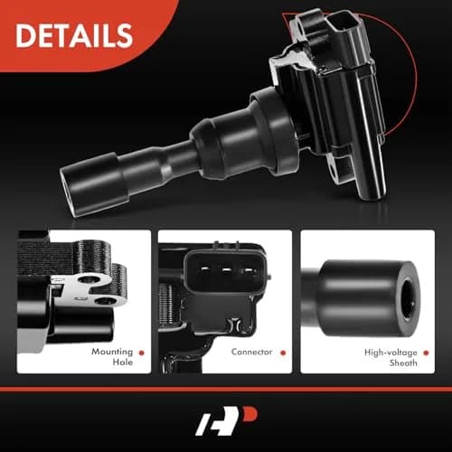 A-Premium Ignition Coil Packs for Mitsubishi Lancer 2.0L Turbocharged 2004-2005 | Set of 2 thumbnail 5