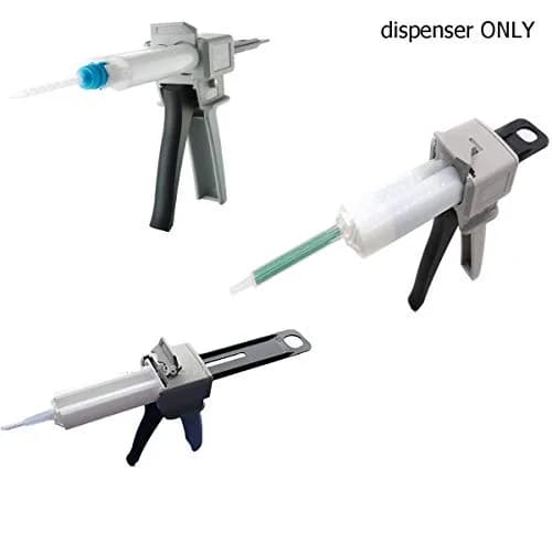 HUIKANGSHENG 50ml Dual Cartridge Dispenser Gun | 1:1/2:1 Ratio Epoxy Adhesive Applicator thumbnail 2