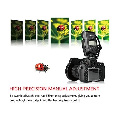 Meike MK-14EXT-N I-TTL Macro Ring Flash for Nikon DSLR Cameras | 14 Guide No. | Natural Light Approach thumbnail 4