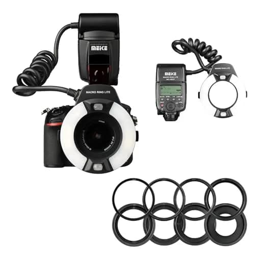 Meike MK-14EXT-N I-TTL Macro Ring Flash for Nikon DSLR Cameras | 14 Guide No. | Natural Light Approach thumbnail 2