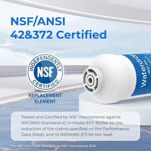 Waterdrop INL Inline Water Filter for Refrigerator and Ice Maker | NSF Certified 1 Year Capacity thumbnail 2