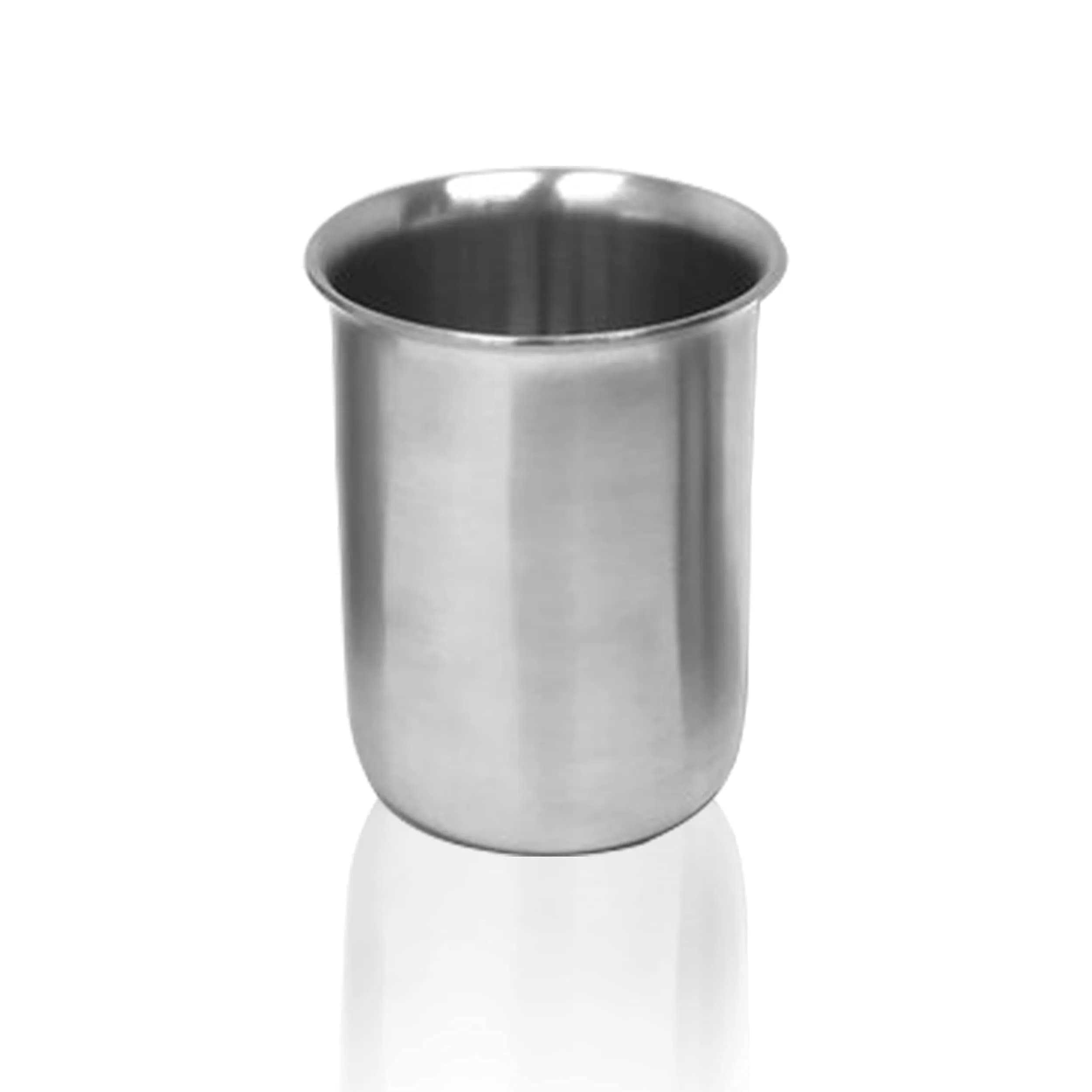 Edu-labs Stainless Steel Lab Beaker with Rim, Low Form, 3000mL (101.4 Fl Oz) | Industrial Grade Laboratory Equipment - main product image