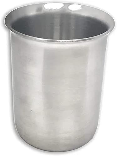 Edu-labs Stainless Steel Lab Beaker with Rim, Low Form, 100mL (3.38 Fl Oz) | Rust-Proof, Heat-Resistant, ISO 9001 Certified thumbnail 8