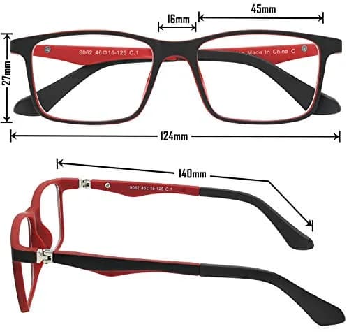 Yogo Vision Kids Computer Glasses Blue Light Blocking Filter 45mm | Stylish & Durable for Boys & Girls thumbnail 2