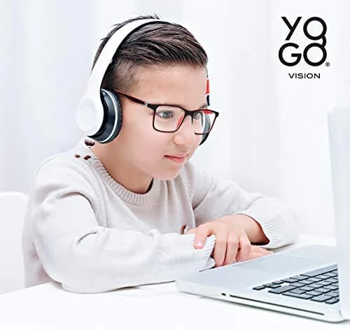 Yogo Vision Kids Computer Glasses Blue Light Blocking Filter 45mm | Stylish & Durable for Boys & Girls thumbnail 3