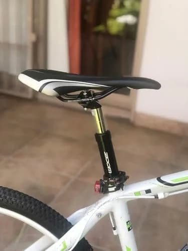 DJC Black Suspension Seatpost 28.6mm (1.12 in) with 42mm Travel | ISO 4210 Certified Aluminum thumbnail 7