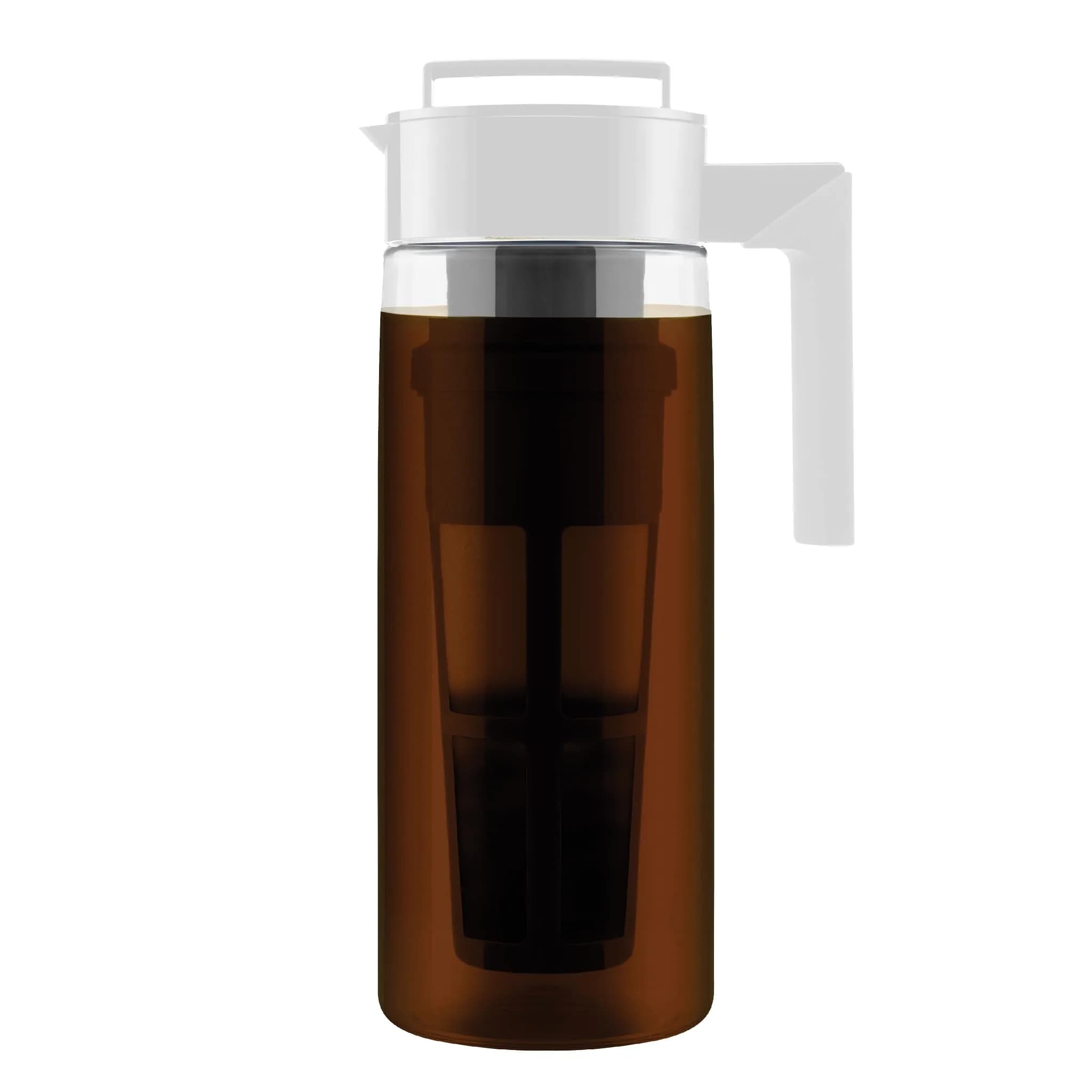 Takeya Deluxe Cold Brew Coffee Maker 2 Quart (1.89 L) | BPA-Free Tritan Pitcher with Fine-Mesh Filter - main product image