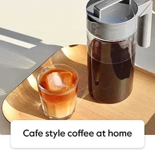 Takeya Deluxe Cold Brew Coffee Maker 1 L (34 oz) | BPA-Free Tritan Pitcher with Airtight Lid & Fine-Mesh Filter thumbnail 9