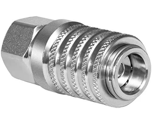 Yoursme PD242 Series Steel Test Port Quick Coupler | 1/8" Body, 1/4"-18 NPTF Thread, 6000 PSI thumbnail 9