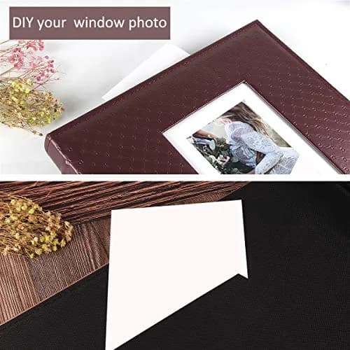 RECUTMS Photo Albums 4x6 Pictures | Large Capacity 600 Pockets, Elegant PU Leather Cover thumbnail 5