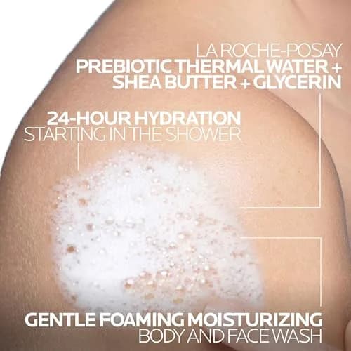 La Roche-Posay Lipikar AP+ Gentle Moisturizing Body Wash 400ml (13.52 Fl Oz) | Cleanses Dry, Sensitive Skin thumbnail 3