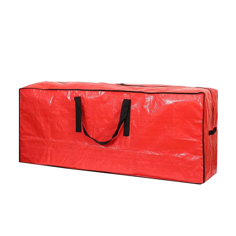 Sattiyrch Red Christmas Tree Storage Bag 122cm (48") | Protects Up to 7.5ft Trees from Dust & Moisture - main product image