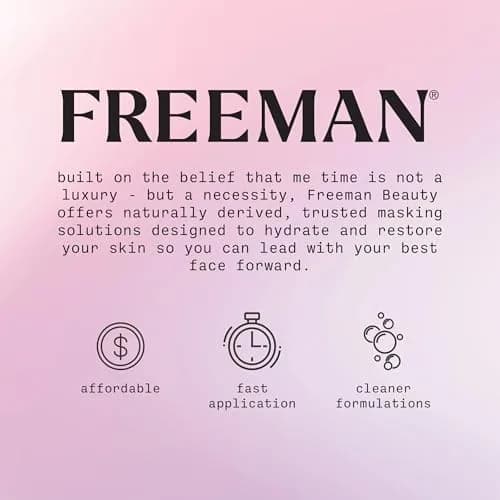 Freeman Exotic Blends French Pink Clay Peel Off Face Mask | Detox & Clear Pores, 6 Fl Oz thumbnail 8
