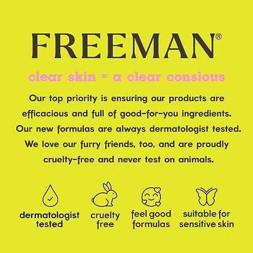 Freeman Exotic Blends French Pink Clay Peel Off Face Mask | Detox & Clear Pores, 6 Fl Oz thumbnail 9