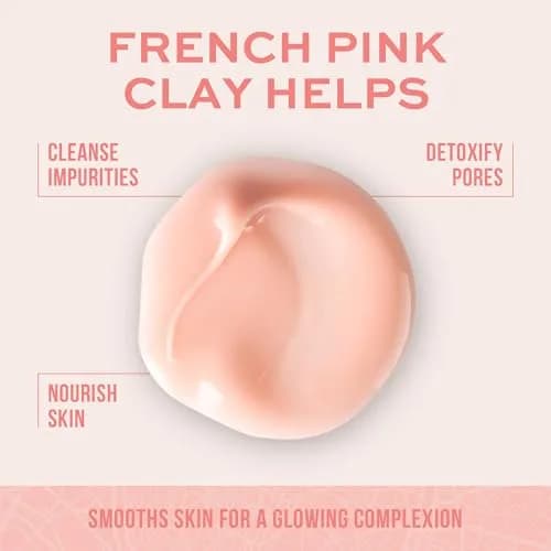 Freeman Exotic Blends French Pink Clay Peel Off Face Mask | Detox & Clear Pores, 6 Fl Oz thumbnail 2