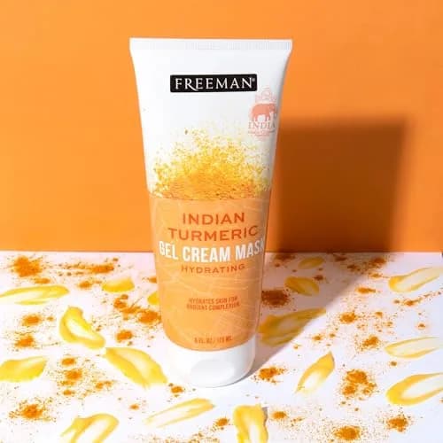 Freeman Exotic Blends Hydrating Indian Turmeric Gel Cream Facial Mask 175ml (6 fl.oz.) | Balances & Replenishes Skin thumbnail 6