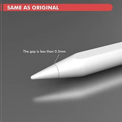 MEKO 4 Pack Apple Pencil Tips Replacement | Compatible with 1st & 2nd Gen, White, Precise & Durable thumbnail 4