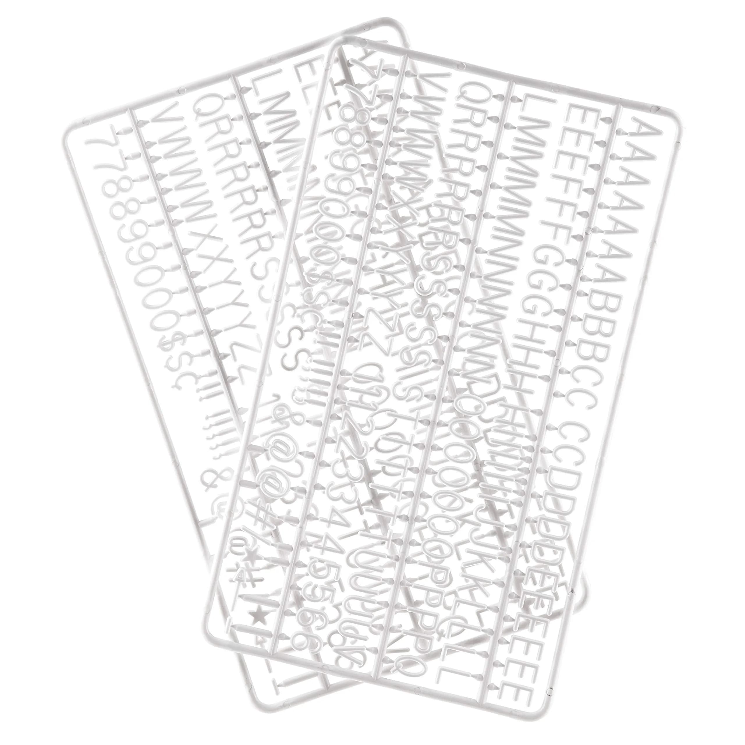 Veskaoty Letters for Felt Letter Board 300 Pcs | Replacement Set for Message Boards - main product image