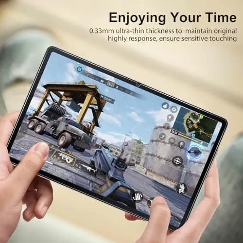 SPARIN 2 Pack Tempered Glass Screen Protector for Samsung Galaxy Tab S9 FE/S9/S8/S7 (11" & 10.9") | 9H Hardness, S-Pen Compatible thumbnail 7