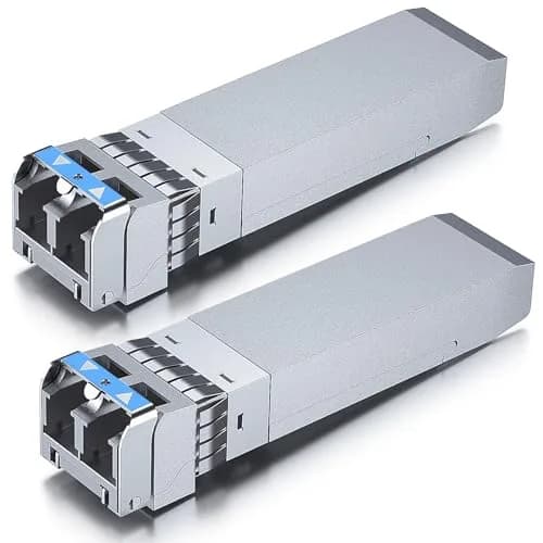 10Gtek 10GBase-LR SFP+ Transceiver 10km SMF LC Duplex 2-Pack | Network Speed Upgrade thumbnail 1