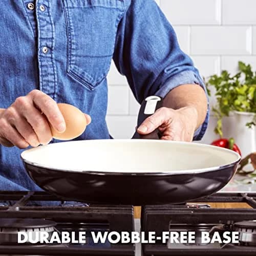 GreenPan Rio 12 inch (30 cm) Ceramic Nonstick Frying Pan Skillet | PFAS-Free, Diamond-Reinforced, Oven Safe thumbnail 3