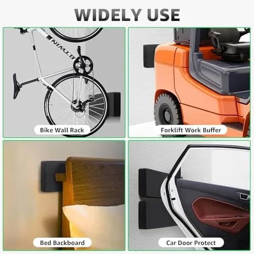 PICK FOR LIFE Garage Wall Protector Bumper Guards - 6 Pack 30cm x 10cm x 3cm | Protects Cars from Dents & Scratches thumbnail 7