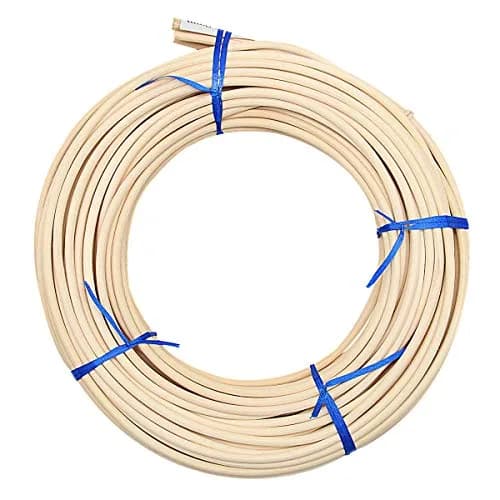 KEILEOHO #8 Reed Spline 65 Feet x 3/16 Inch Cane Webbing for Weaving, Chair Repair & Crafts thumbnail 1