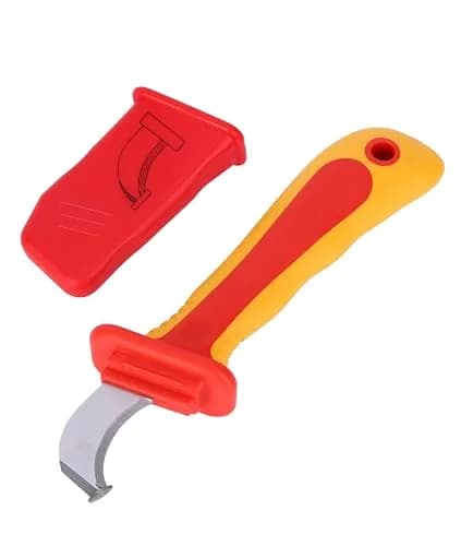 Jectse 1000V Insulation Electrician Knife | Compact, Durable & Safe for Live Wires thumbnail 1