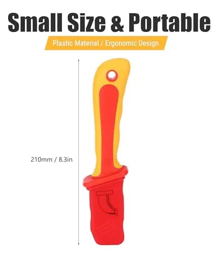Jectse 1000V Insulation Electrician Knife | Compact, Durable & Safe for Live Wires thumbnail 6