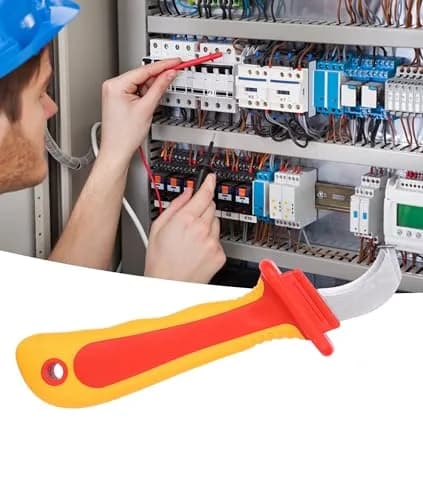 Jectse 1000V Insulation Electrician Knife | Compact, Durable & Safe for Live Wires thumbnail 8