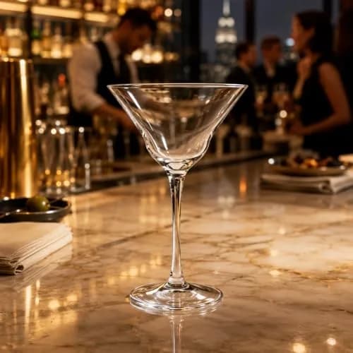 HISTORY COMPANY Jack London Five O'Clock Double Martini Glass Set | 278ml (9.4 Fl Oz) Capacity thumbnail 9