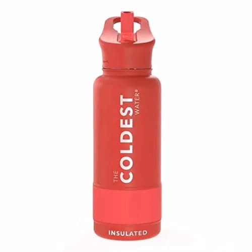 The Coldest Insulated Water Bottle with Straw Lid 591ml (20 oz) | Keeps Drinks Cold 36 Hrs, Hot 13 Hrs thumbnail 5