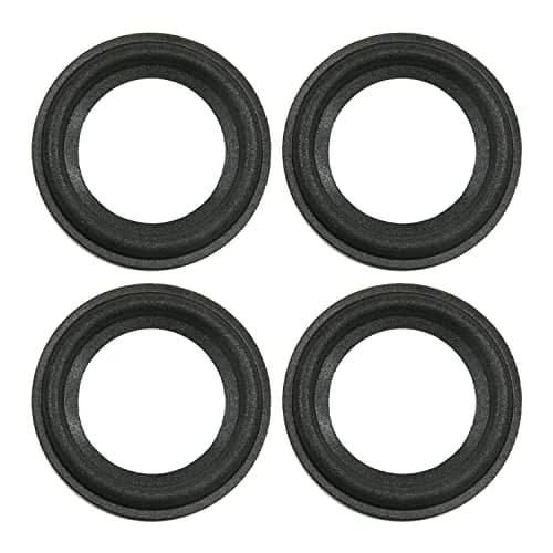 Fielect 2.5 Inch Foam Speaker Edge Surround Rings (63mm/2.46" OD) | Pack of 4 for Speaker Repair thumbnail 1