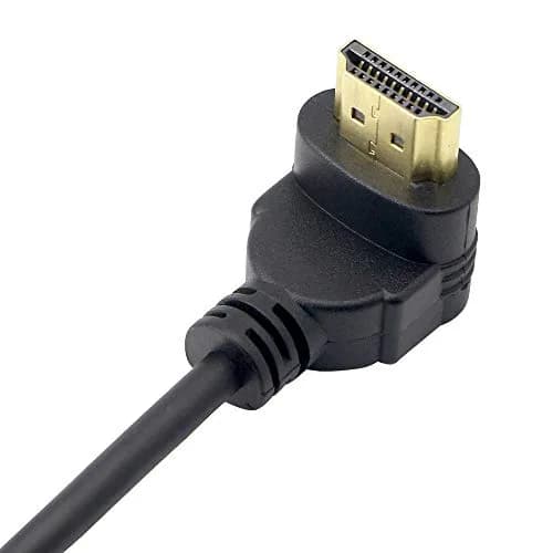Excuty Right Angle HDMI Coiled Cable 1.8m (6 ft) | Supports 1080P 3D thumbnail 4