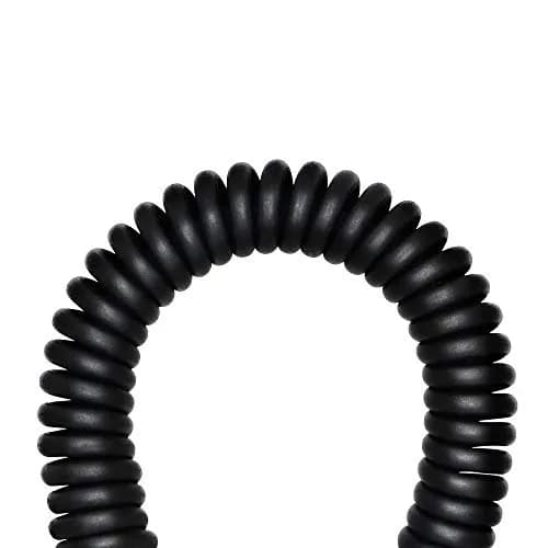 PNGKNYOCN Right Angle HDMI Coiled Cable 1.5m (6 ft) Upward Angle Male to Male | Camera Monitor Connection thumbnail 2