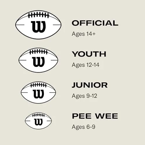 Wilson NFL Super Grip Composite Football - Junior Size, Black/Gold (15.16 oz / 430 g) thumbnail 5