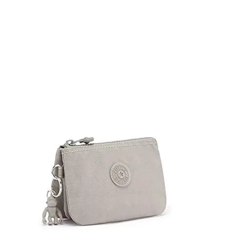 Kipling Women's Creativity Small Pouch Grey Gris | Versatile Nylon Travel Organizer (Small US) thumbnail 2
