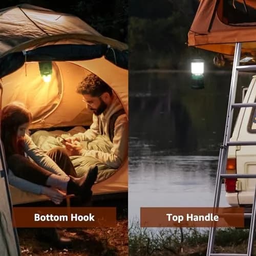 Lepro LED Camping Lantern, Mini Camping Lantern, 350LM, 4 Light Modes, 3 AA Battery Powered | Bright, Portable & Water-Resistant thumbnail 4