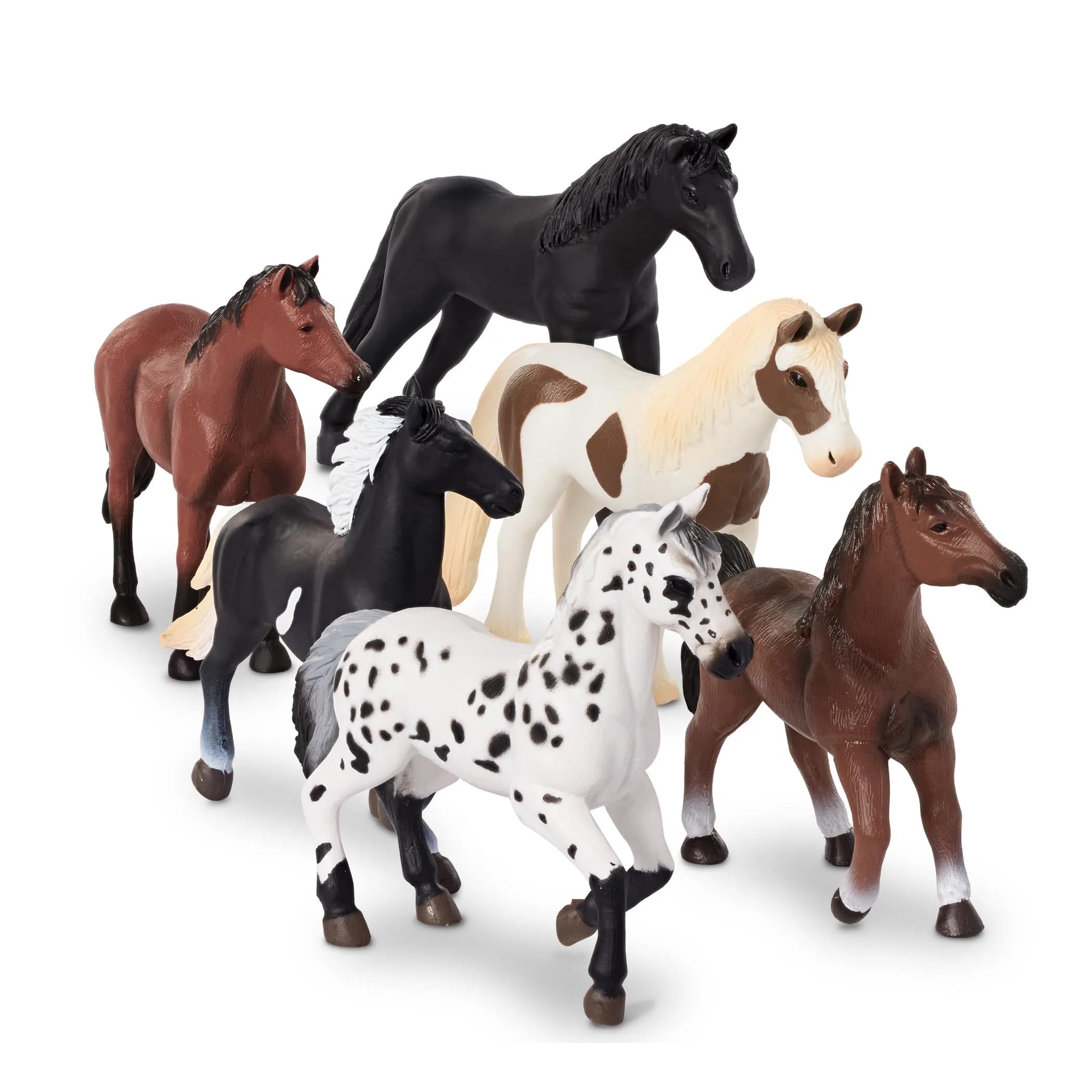 Terra by Battat Horse Set 6-Piece Realistic Figurines Collection | Educational Toy for Kids 3+ Years thumbnail 1