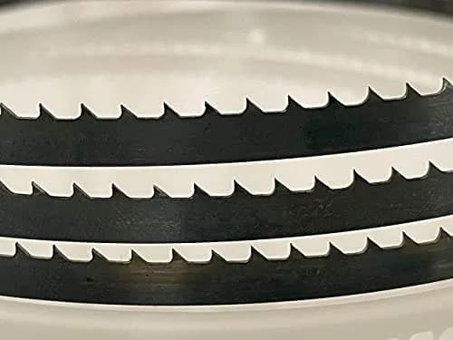 ATOOLS Ground Teeth Bandsaw Blades 157.48 cm (62 Inch) X 0.64 cm (1/4 Inch) X 6TPI, 2-Pack | Precision Wood Cutting for 9-Inch Saws thumbnail 4