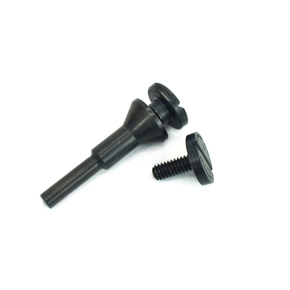 scottchen PRO Mounting Mandrel with 3/8" & 1/4" Arbor Holes for Cut-Off Wheels | 1/4" Shank for Die Grinder Rotary Tool (1 Pack)