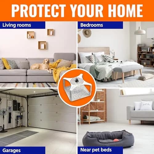 Terro Indoor Electric Flea Trap and Killer, Refillable Plug-in Bug Trap | Detect & Control Fleas Indoors thumbnail 6