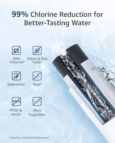 Waterspecialist LT1000PC Refrigerator Water Filter and Air Filter 6 Piece Set | NSF Certified 220V Compatible thumbnail 4