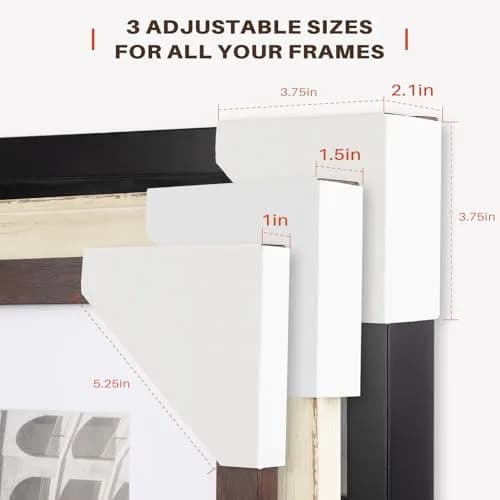 Golden State Art Adjustable Cardboard Corner Edge Protectors 400 Pack | Reusable Impact-Resistant Frame Protectors thumbnail 3