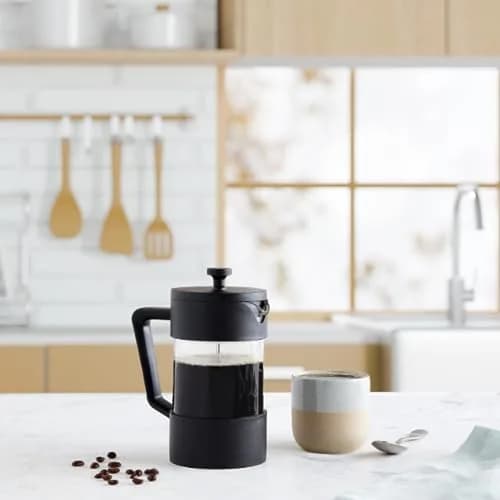Oggi Borosilicate Glass French Press Coffee Maker 20oz | 5 Cup Capacity, Durable & Heat-Resistant thumbnail 6