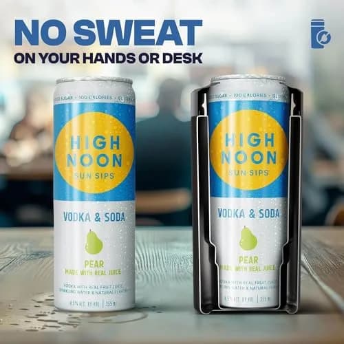 Frost Buddy Universal Can Cooler - Fits Slim Cans, 12 & 16oz, Matte Black | Keeps Drinks Cold Up to 24 Hours thumbnail 9