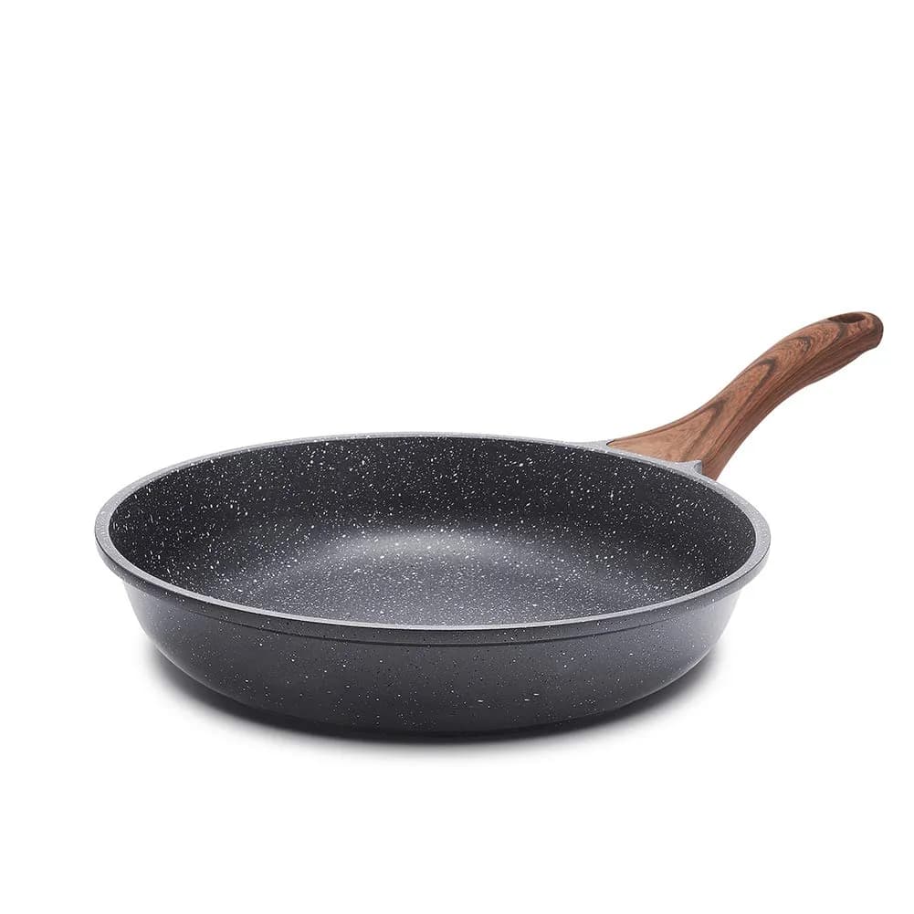 SENSARTE 10 Inch (25 cm) Nonstick Frying Pan Skillet | Swiss Granite Coating, PFOA Free, Induction Compatible - main product image